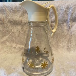 Mid Century Syrup Bottle